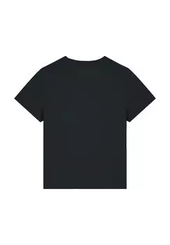 Футболка с принтом ASTRONAUT SAYS HI watapparel, черный