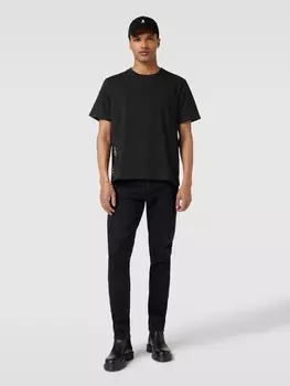 Футболка с принтом этикетки THE KOOPLES, черный