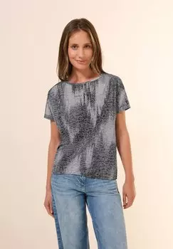 Футболка с принтом AUSBRENNER Cecil, серый