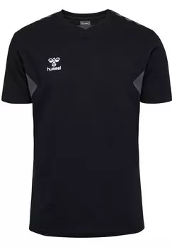 Футболка с принтом AUTHENTIC CO Hummel, черный