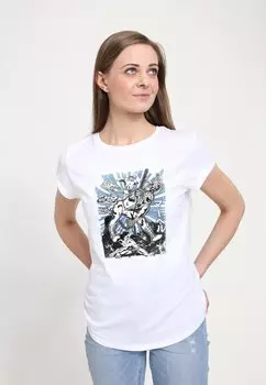 Футболка с принтом AVENGERS CLASSIC AVENGERS KANJI Henry Tiger, белый