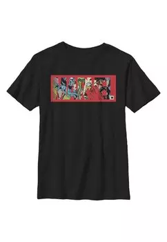 Футболка с принтом Avengers Classic Thor Comic Marvel Marvel, черный