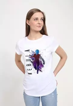 Футболка с принтом AVENGERS ENDGAME PAINTED Henry Tiger, белый