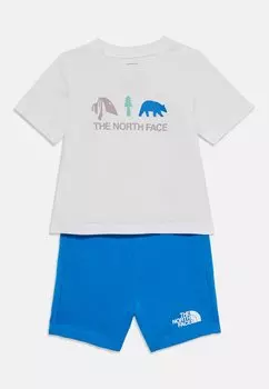 Футболка с принтом BABY SUMMER SET UNISEX The North Face, белый