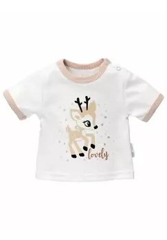 Футболка с принтом Baby Sweets, цвет white brown