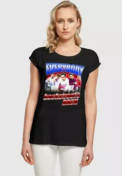 Футболка с принтом BACKSTREET BOYS EVERYBODY EXTENDED SHO Merchcode, черный