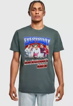 Футболка с принтом BACKSTREET BOYS EVERYBODY Merchcode, цвет bottlegreen