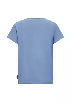 Футболка с принтом BADR Retour Jeans, светло-голубой