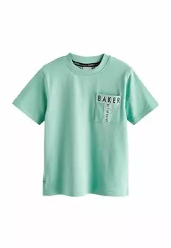 Футболка с принтом Baker by Ted Baker, зеленый