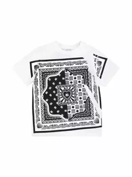 Футболка с принтом Bandana Dolce&Gabbana, белый