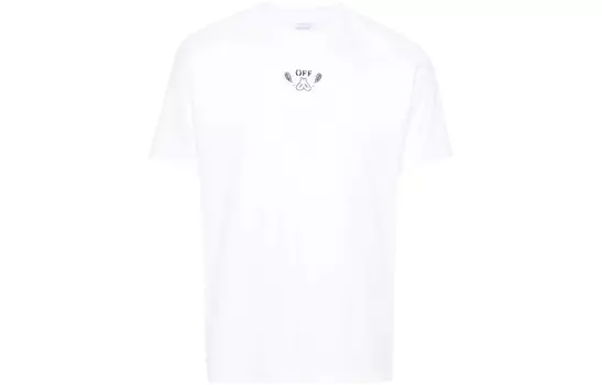 Футболка с принтом «Бандана Стрелки» Off-White, белый