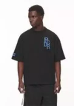 Футболка с принтом BANDON BOXY TEE Pegador, черный