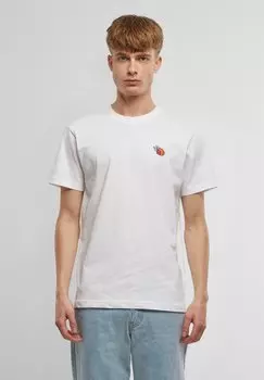 Футболка с принтом BASKETBALL FLY EMB TEE Mister Tee, белый