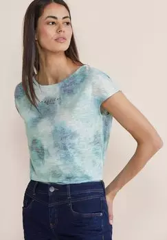 Футболка с принтом BATIK Street One, цвет blau