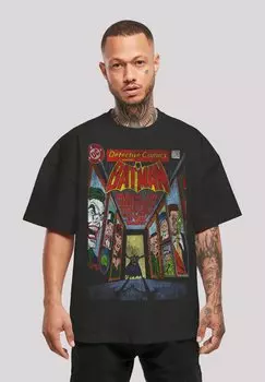 футболка с принтом Batman Superheld Comic Roges Gallery Cover F4NT4STIC, черный