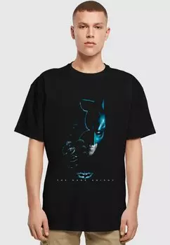 Футболка с принтом BATMAN THE DARK KNIGHT HEAVY TEE Merchcode, черный