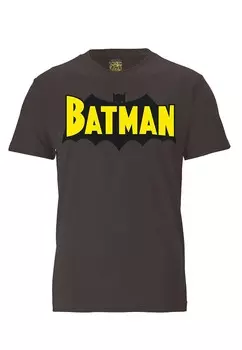 Футболка с принтом BATMAN WINGS LOGOSHIRT, темно-серый