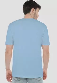 Футболка с принтом BATTLESHIP/SHIP DOWN Hasbro, светло-голубой