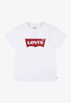 Футболка с принтом BATWING TEE Levi's, цвет red/white