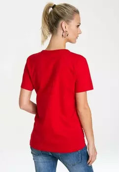 Футболка с принтом BAZINGA LOGOSHIRT, красный