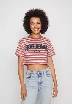 Футболка с принтом BDG Urban Outfitters, красный