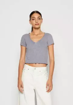 Футболка с принтом BDG Urban Outfitters, синий