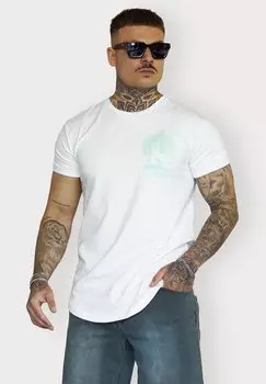 Футболка с принтом BEACH SESSIONS LOGO ESTEEM, цвет white