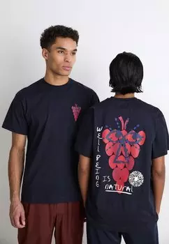 Футболка с принтом BEAT GRAPE UNISEX Libertine-Libertine, цвет dark navy