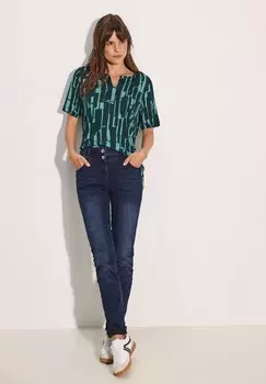 Футболка с принтом BEDRUCKTES Cecil, цвет Mottled Dark Green