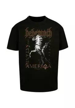 Футболка с принтом BEHEMOTH DEATHLESS HEAVY Merchcode, черный