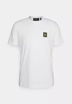 Футболка с принтом Belstaff, белый