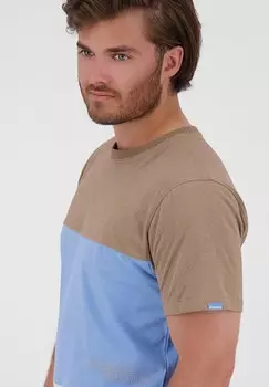 Футболка с принтом BENAK A alife & kickin, светло-желтый