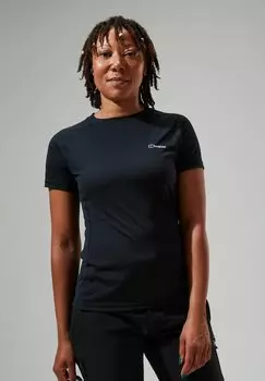 Футболка с принтом Berghaus, черный