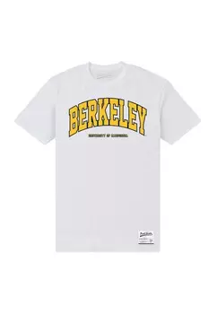 Футболка с принтом BERKELEY UNIVERSITY OF CALIFORNIA ARCH Henry Tiger, белый