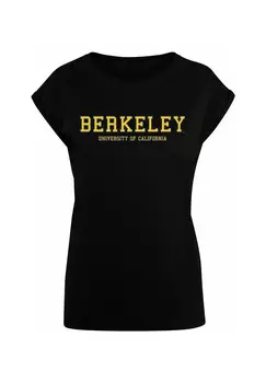 Футболка с принтом BERKELEY UNIVERSITY SCRIPT Merchcode, черный