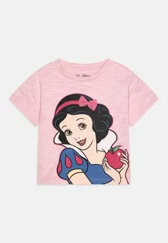 Футболка с принтом Better Toddler Girl GAP, розовый
