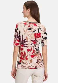 Футболка с принтом Betty Barclay, бежевый