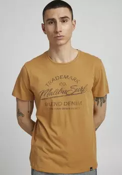 Футболка с принтом BHAMATUS Blend, желтый