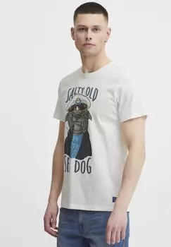 Футболка с принтом BHPIROT Blend, цвет snow white