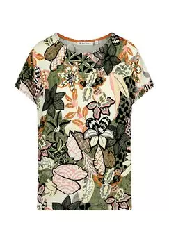 Футболка с принтом Bicalla, зеленый