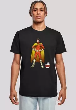 Футболка с принтом BIG BANG THEORY TV SERIE HOWARD SUPERHERO F4NT4STIC, черный