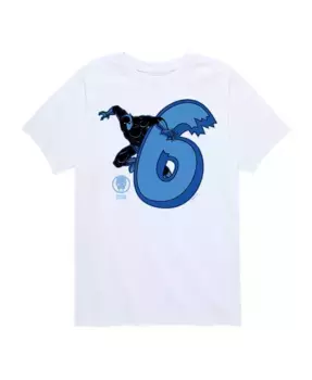 Футболка с принтом Big Boys 6 Black Panther, белый