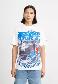 Футболка с принтом BIG GRAPHIC TEE Puma, белый