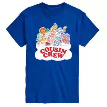 Футболка с принтом «Big & Tall Care Bear Cousins Crew» Licensed Character, синий