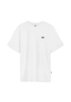 Футболка с принтом BIKE A-dam, белый