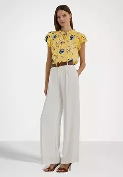 Футболка с принтом BILCANNE SHORT SLEEVE Ralph Lauren, желтый