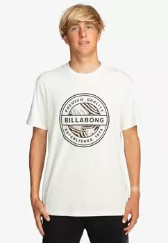 Футболка с принтом Billabong, белый