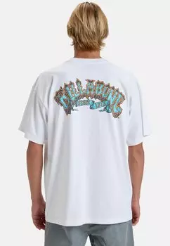 Футболка с принтом Billabong, белый