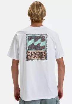 Футболка с принтом Billabong, белый