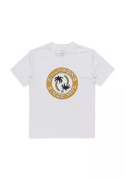 Футболка с принтом Billabong, белый